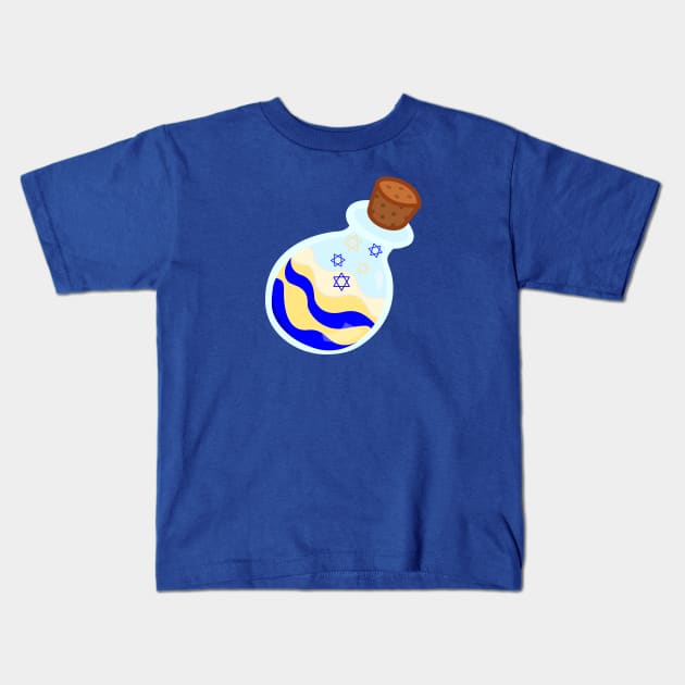 Hanukkah Kids T-Shirt by traditionation